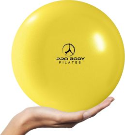 Pilates Exercise Balls Physical Therapy - 9 Inch Small Exercise Ball for Between Knees for Rehab, Barre, Core, Stability & Yoga