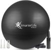 Exercise Pilates Yoga Balls Barre Small for Home Stability Squishy Training Physical Therapy Improves Balance with Pump